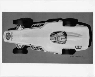 1964 Studebaker STP Special Indy Race Car Press Illustration & Release 0023 - Image 1 of 2