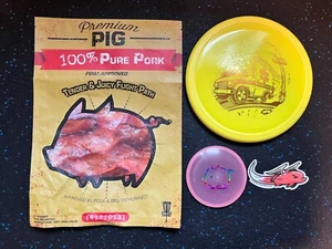 Innova Star Pig "Hambulance" Stamp 1/350- Yellow 1/14 Don't miss - Picture 1 of 3