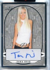 2023 Leaf Decadence Pop Century Tara Reid Framed Auto 1/2