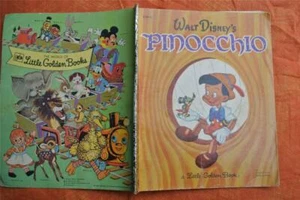 Little Golden Book: Disney's PINOCCHIO. #E104-2 SOFTCOVER.48TH Printing 1980 - Picture 1 of 1