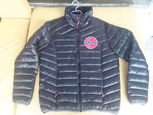 (No. 1214 ) NEO MON DO norway brand flag team DOWN 90/10 men M L  jacket 1 - Picture 1 of 6