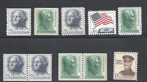 US Scott # 1208,1209,1214,1312,1225,1229 / Sheet & Coil W/Pairs Regular Issue - Picture 1 of 1