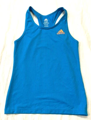 ADIDAS GIRLS  ATHLETIC SLEVELESS SHIRT TANK SIZE M 10-12 - Image 1 of 4
