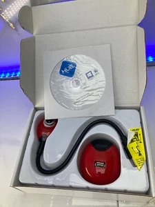 Caméra webcam portable USB Hue HD en boîte pour - Windows/Mac - ROUGE (HD0004) - Photo 1/2