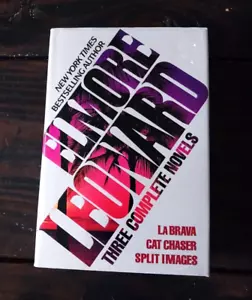 Elmore Leonard - Three Complete Novels - First Printing - La Brava Cat Chaser - Foto 1 di 4