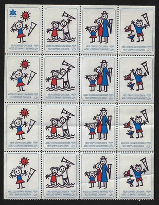 Canada Special Stamps — 1967, Christmas Seals / Help Crippled Children Ref. 2356 - Image 1 of 2