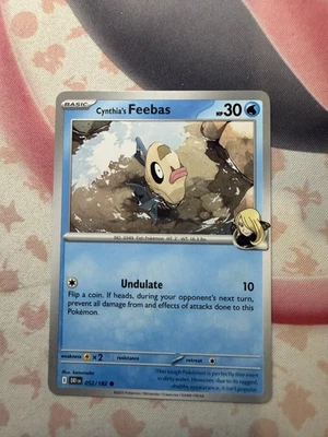 Cynthia's Feebas Common SV10: Destined Rivals 052/182 NM - Image 1 of 2