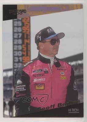 1995 Hi-Tech Brickyard 400 Gold Foil Geoff Bodine #74 - Image 1 of 2