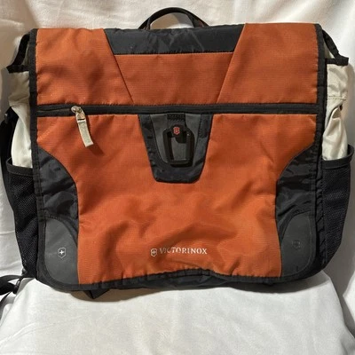 Victorinox Travel Laptop Orange Black  Messenger Bag - Image 1 of 4