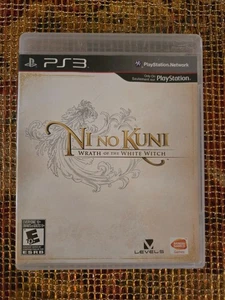 Ni No Kuni: Wrath Of The White Witch PS3 (PlayStation 3, 2013) Complete W Manual - Picture 1 of 6