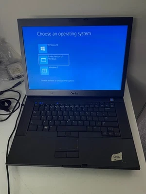 Dell Latitude E6500 Core 2 Duo 4GB RAM 320GB HDD TRIPLE BOOT Win XP/ 7/ 10 #602A - Image 1 of 4