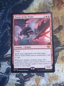TERROR OF THE PEAKS Outlaws Of Thunder Junction OTJ Magic MTG MINT KARTE - Bild 1 von 10
