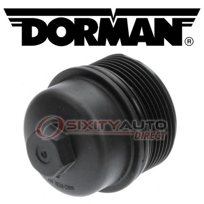 Dorman Engine Oil Filter Cover for 2012-2013 Jeep Wrangler 3.6L V6 Cylinder uw Foto 1 de 4