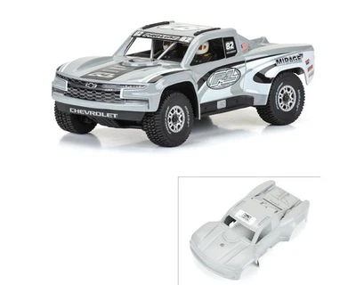 Pro-Line Mojave™ Grom 1/16 2019 Chevy Trophy Truck Tough-Color Pre-Cut Body - Image 1 of 4