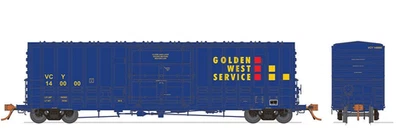 RAPIDO HO scale B100 Boxcar: Golden West - Ventura County: 6-pack #2 - Image 1 of 2