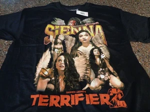 Terrifier 2 Sienna T-Shirt Erwachsene Large SS schwarz Art the Clown neu mit Etikett - Bild 1 von 5