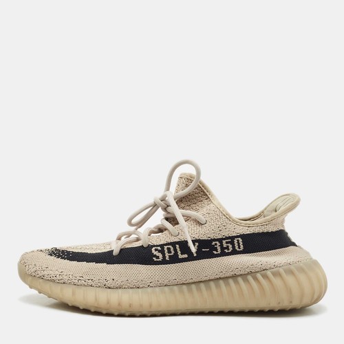 Sneakers Yeezy x Adidas grigio nero maglia tessuto Boost 350 V2 ardesia taglia 43 1 3