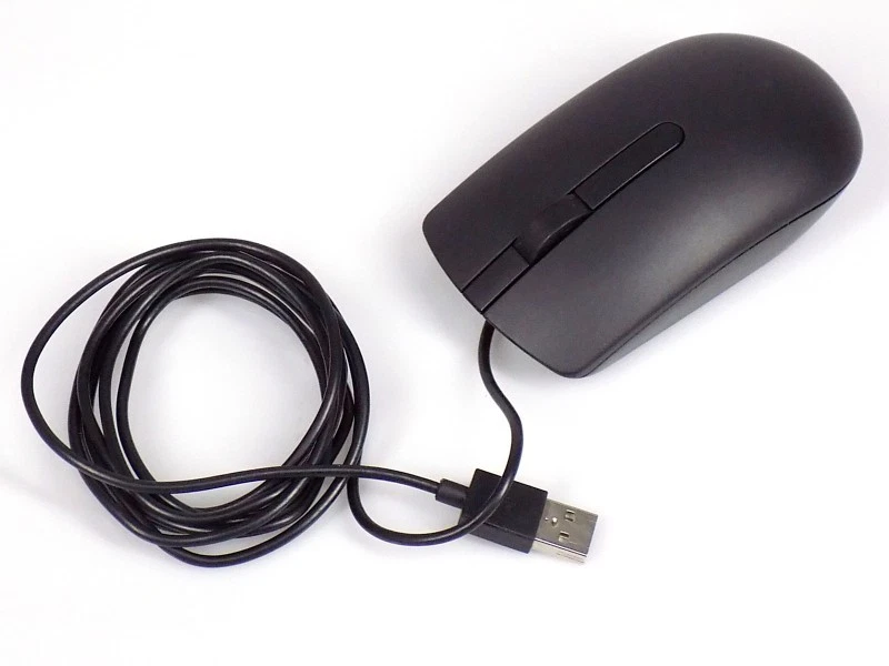 Dell MS116t1 Optische USB 3-Tasten Maus Schwarz - Optical USB Mouse Black 065K5F - Bild 1 von 1