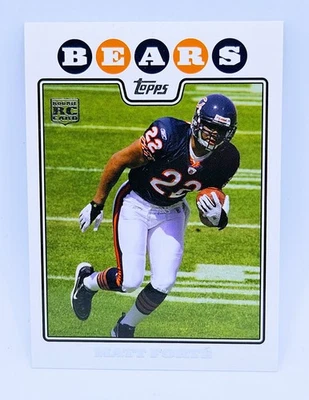 2008 Topps Matt Forte Rookie RC #356 Chicago Bears  - Image 1 of 2