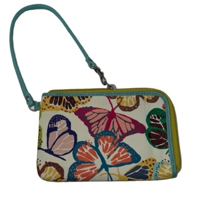 Muñequera de fin de semana vintage Fossil para mujer con mariposas nueva con etiquetas Foto 1 de 4