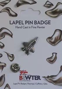 F-35 Lapel Pin Badge. Military Fighter Jet Plane Pilots. British Pewter, BEW78 - Picture 1 of 7