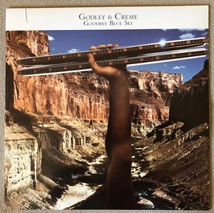 GODLEY & CREME (10CC) - GOODBYE BLUE SKY. MINT VINYL LP w. PROMO SLIT. 1988. USA - Picture 1 of 8