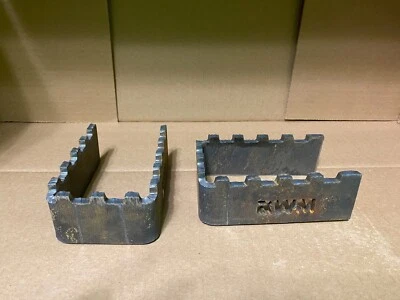 RWM Universal Brand New Weld-On 3"x5" Raw Steel Step 1/4" Thick - Image 1 of 4