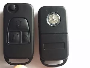 Coque CLE plip télécommande MERCEDES BENZ W168 W202 W203 W210 W461 classe A C E - Bild 1 von 2