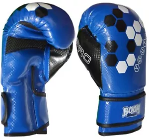 Guantes de boxeo para niños saco de boxeo guantes guante de combate niños entrenamiento 4 oz 6 oz azul - Imagen 1 de 6