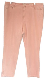 J JILL Authentic Fit Slim Ankle Pink Denim Jeans | Größe 18 - Bild 1 von 11
