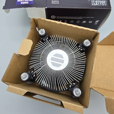 Intel K69237-001 Copper Core 1200/115x Aluminum CPU Fan with Heatsink - Image 1 of 2