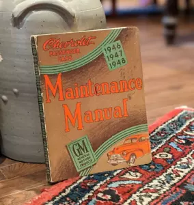 1946 General Motors Canada Chevrolet Maintenance Manual - Picture 1 of 10