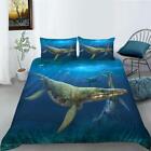 Submarine Dinosaur Behemoth Quilt Duvet Cover Set Children Bedroom Decor
