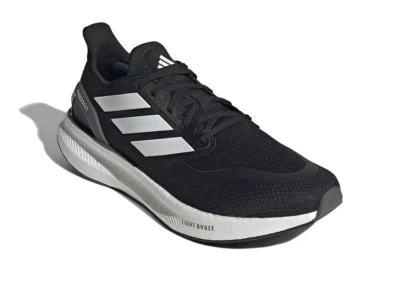 Adidas Para Hombre Pureboost 5 Zapatos para Correr Negro Blanco Gris Talla 9 Ligeros Foto 1 de 4