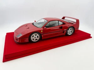 Ferrari F40 KK-Scale 1:18 + Vetrina BBR (No MR, Kyosho, Looksmart, TopMarques) - Foto 1 di 17