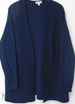 Cárdigan Monsoon Bobbi Boxy Edge To Edge francés azul marino talla M/mediano en muy buena condición Foto 1 de 3