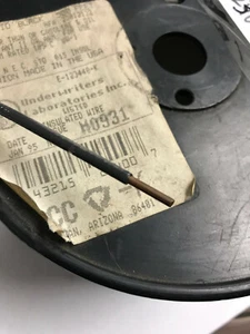 25 FT General Cable 23012132 12AWG SOLID THHN Black PVC Hook-Up Wire - Picture 1 of 3