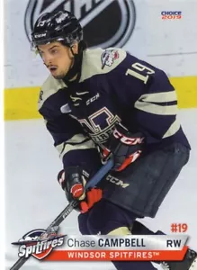 2018/19 Windsor Spitfires - CHASE CAMPBELL - Foto 1 di 1