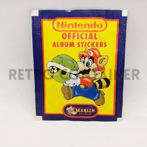 Figurine Topps Merlin NINTENDO OFFICIAL 1x Sealed Booster Pack Stickers Bustina - Imagen 1 de 2
