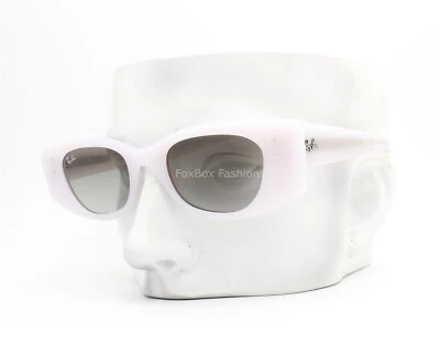 Ray-Ban Kat Sunglasses RB 4427 6759/11 Milky White Light Gray Tinted No Case - Image 1 of 4