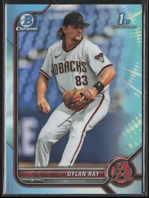 2022 Bowman Draft Dylan Ray 1st Sky Blue Refractor | Arizona Diamondbacks - Image 1 of 2