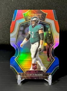 2022 Panini Select Cam Jurgens  Red And Blue Prizm 180