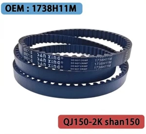 1738H11M Original Mitsuboshi Drive Belt for QJ150-2K shan150 1738-11M-18 sanxing - Picture 1 of 9