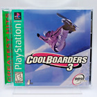 COOL BOARDERS 3 (PS1 Sony PlayStation 1, 1998) COMPLETE, GREATEST HITS