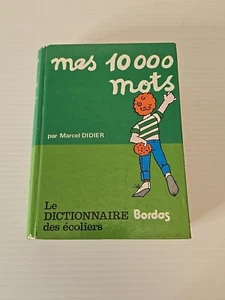 Mes 10000 Mots Le Dictionnaire French Dictionary - Imagen 1 de 8