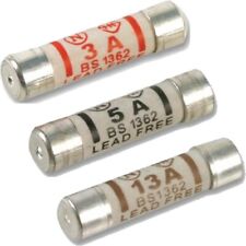 Assorted Mains Fuses for 3-pin UK Plugs 10pk (2x3A/3x5A,5x13A)