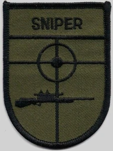 FBI - SNIPER - SUBDUED Version SCHARFSCHÜTZE Police Patch SEK Polizei Aufbügler - Bild 1 von 8