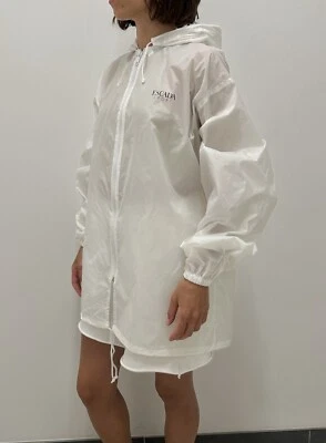 复古 2000 年代 Escada 美容变压器夹克尼龙雨背包女式 — 第 1/4 张图片