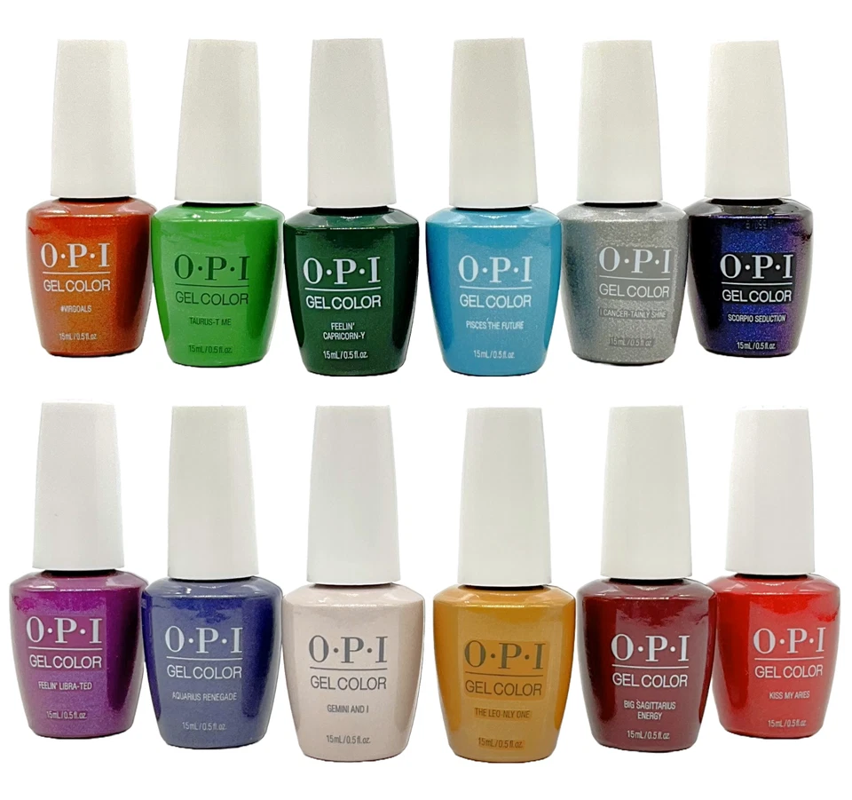 Esmalte em gel OPI Big Zodiac Energy Collection GelColor 0,5 oz - Escolha a cor NOVO - Imagem 1 de 1