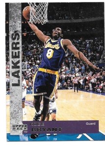 KOBE BRYANT 2ND YEAR CARD  1997-98 UPPER DECK KELLOGGS 21 ANGELES LAKERS RARE SP